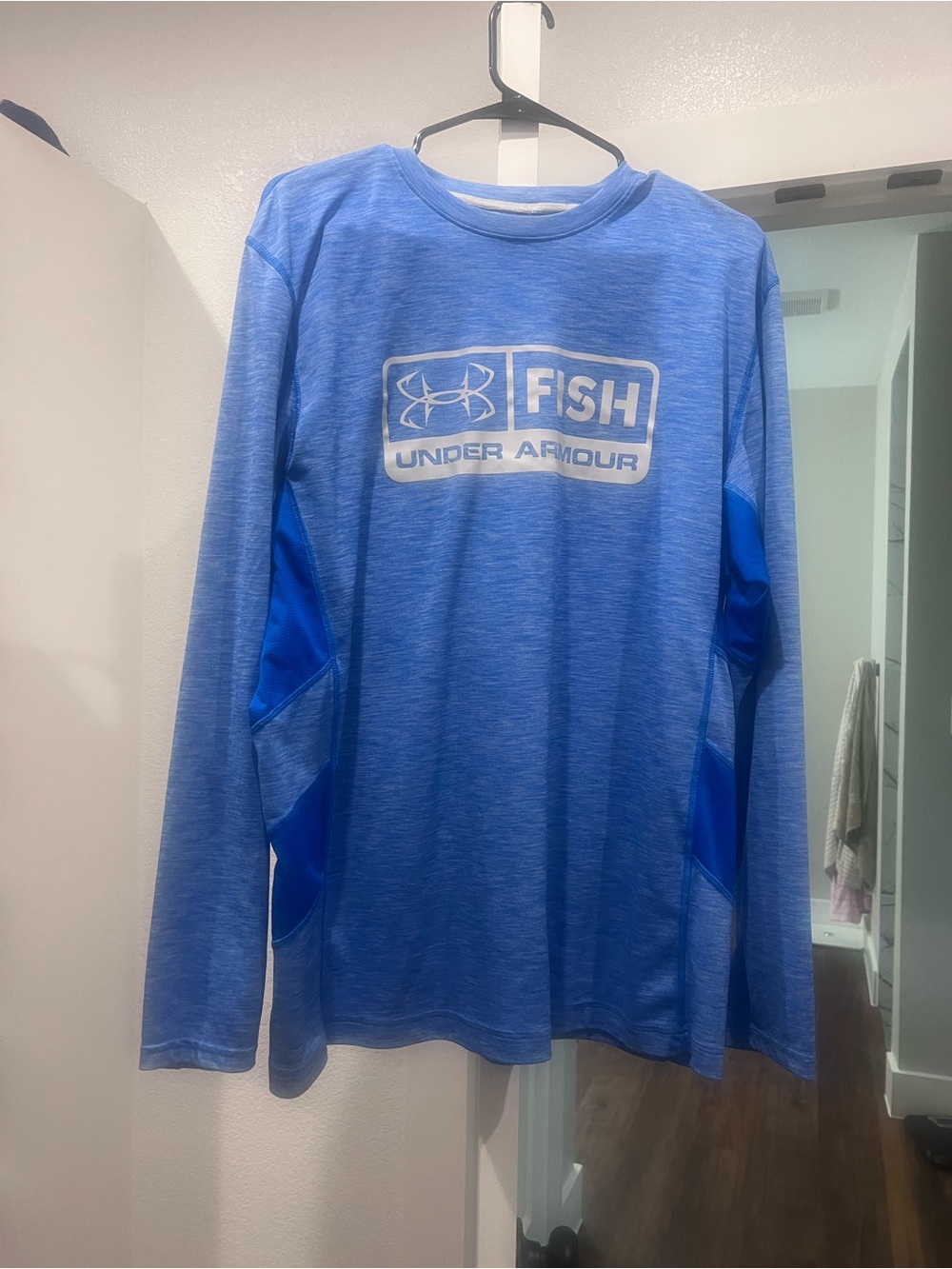 Multiples Blue Long Sleeve Fishing Shirts (Magellan, Under Armour, and AF|CO